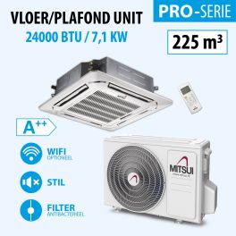 KASSETTE 24000BTU (A+++) 215m3