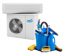 Wartung der Klimaanlage mit Auffüllen des Kühlsystems.