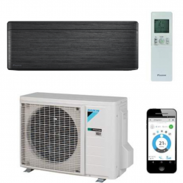 DAIKIN Stylish 5KW Schwarz-Holz